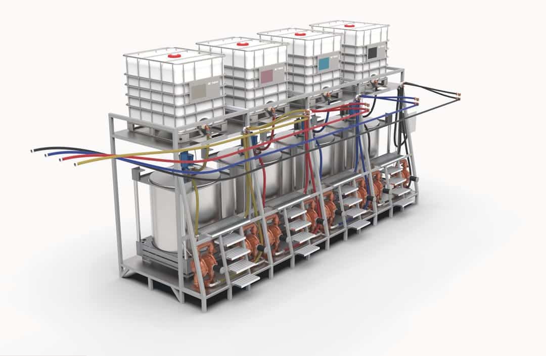 Distribution line system 1